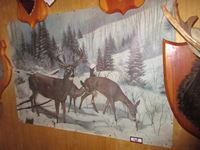    Canvas Deer Painting