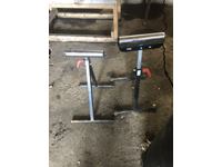    Set of Adjustable Roller Stands