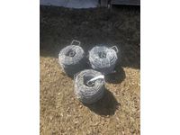    (3) Rolls Barbed Wire (new)