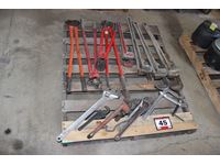    Various Pipe Wrenches, Wrenches & Cutters