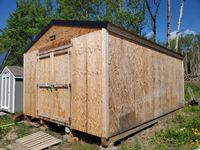    14 ft x 20 ft Insulated & Wired Shed