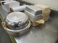   (40) New Stainless Containers
