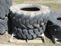    (2)15X25 Loader Tires