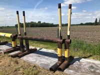    (2) Metal Pipe Stands