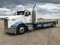 2007 Kenworth T800 S/A Flatbed Truck