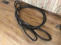  CMS  (2) 1 1/8" Wire Rope Slings