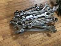    Qty of Misc. 1" - 2" Open End Wrenches