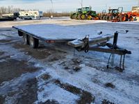 2007 Double A 16ft T/A Sled Trailer 