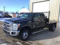 2015 Ford F350 Ext Cab 4X4 Dually Deck Truck