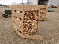    4 ft x 4 ft x 5 ft High Spruce Firewood Blocks