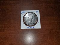    1958 Canadian Silver Dollar