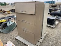    (2) Stand Up Used Filing Cabinets