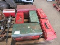    (6) Tool Boxes with Assorted Tools