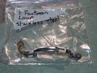    Stainless Steel Footman Loop