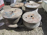    (4) Steel Cable Spools
