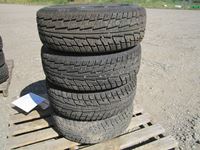    (4) Steel Rims w/ Tires