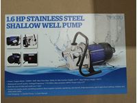    1.6 HP Stainless Steel Shallow Well Pump