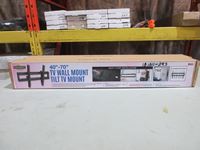    40-70" Wall TV Mount (new)