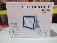    (2) 50W LED Outdoor Flood Light (new)