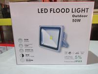    (2) 50W LED Outdoor Flood Light (new)