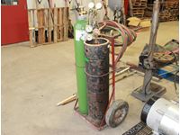    Oxy Acetylene Torches, Hose, Cart