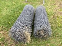    (2) 50 Ft Rolls of Chain Link Fence