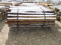    (4) 50 Pieces 5-6 In. x 7 Ft Poles
