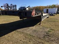 1986 North Canadian Manufacturing  T/A Heavy Duty Lowbed Trailer