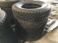    (4) Michelin 11R24.5 New Recap Tires