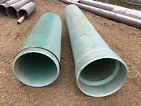    (2) Green Poly Pipes