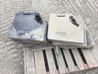    (14) Agco 123 Lb Front Tractor Weights