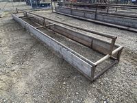    30 ft Pipe Frame Silage Bunk Feeder