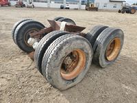    T/A Spring Trailer Axles 11R22.5 Rubber