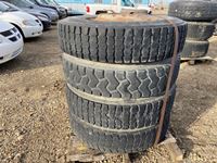   (4) 11R24.5 x ZA-1 Tires & Rims