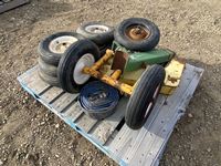    Pallet of (8) 4.80-8 Dolly Wheels