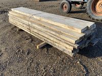    Bundle of 3 x 10 x10 ft Rough Cut Poplar Lumber