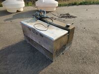    Aluminum Jockey Tank w/ Alum Tool Box w/  Pump