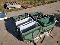    (6) Pack Horse Boxes With Straps
