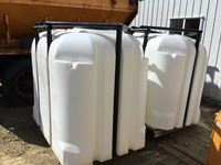    (2) New 630 Gallon Zee Best Poly Water Tanks