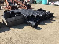    (14) 10 Ft X 12" Corrugated Poly Pipe
