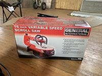  General BT8007 16 In. Variable Speed Scroll Saw