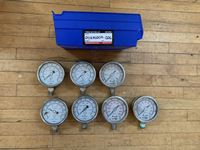    Qty Of Misc Pressure Gauges