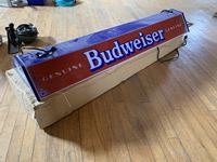    Budweiser Pool Table Light