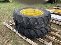    (2) 18.4-38 Tires w/ Outer Rims