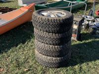    (4) 215/60R15 Tires With Rims