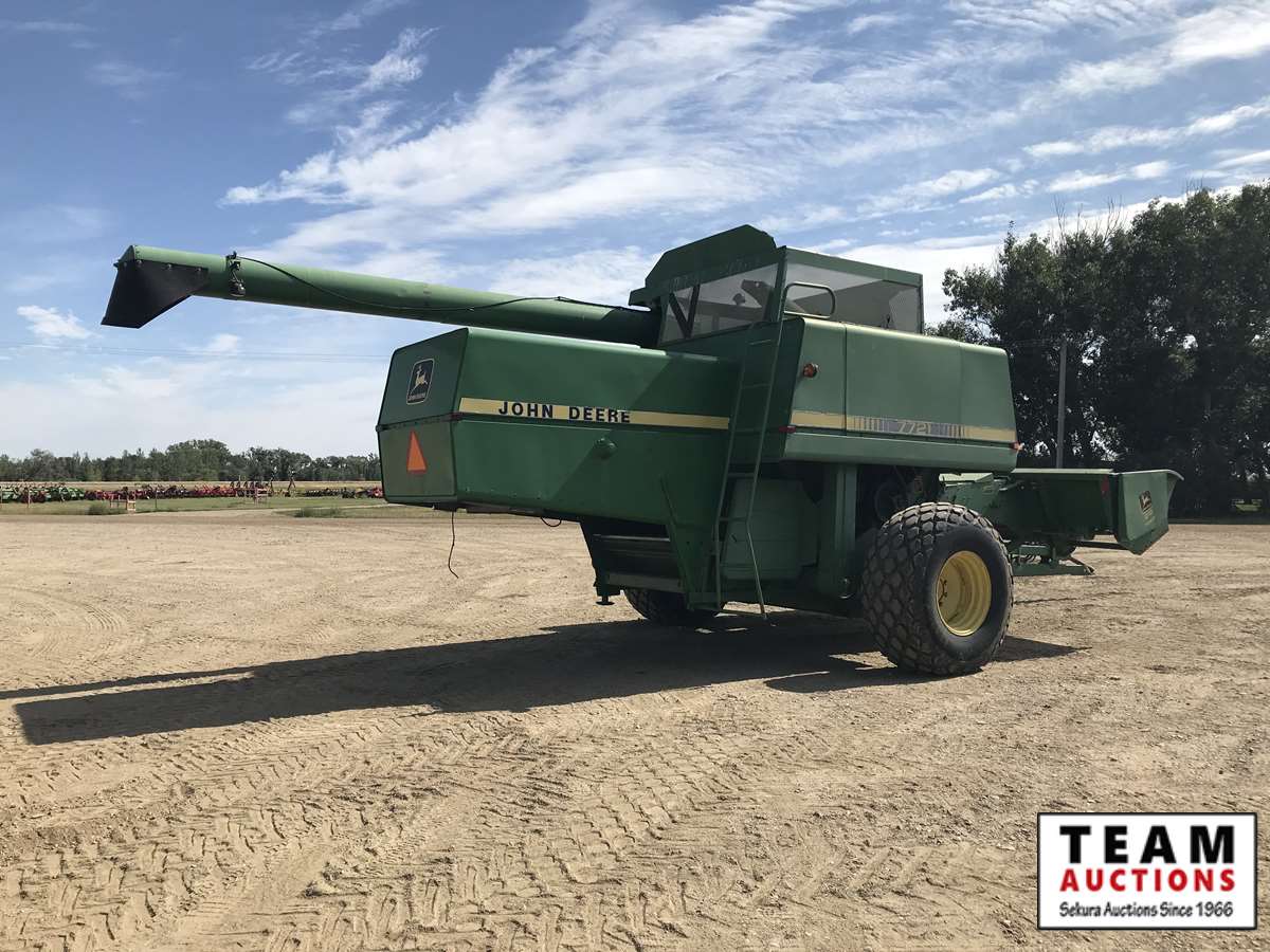 John Deere 7721 Pull Type Combine 20ka Team Auctions 5869