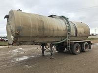 1980 Westank  5100 Gal B Train Pup Tank Trailer