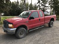 2000 Ford F350 XL Extended Cab 4x4 Pickup