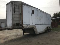 1988 Columbia  T/A Wood Chip Pup Trailer