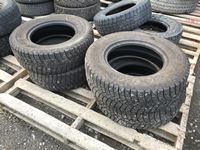    (4) Goodyear Ultragrip Ice 265/70R17 Winter Tires